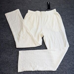 NovaMEN Boca Slim Pants White Men's Size M Slim Fit Casual Trousers